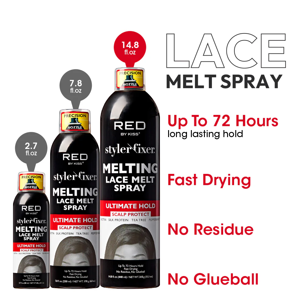 RED by KISS Ultimate Hold Lace Spray With Biotin - Image 2