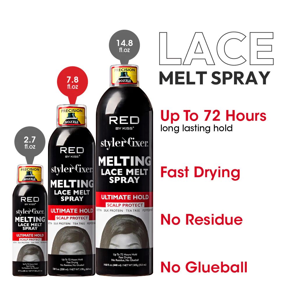 RED by KISS Ultimate Hold Lace Spray With Biotin - Image 9