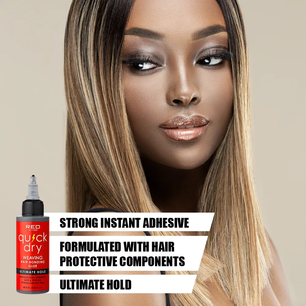 RED by KISS Ultimate Hold Quick Dry Hair Bonding Weave Glue - Image 12