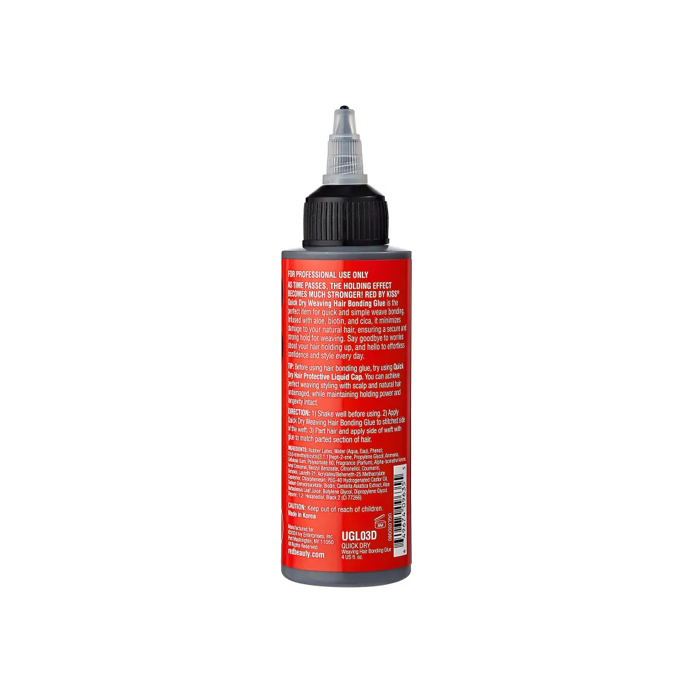 RED by KISS Ultimate Hold Quick Dry Hair Bonding Weave Glue - Image 24