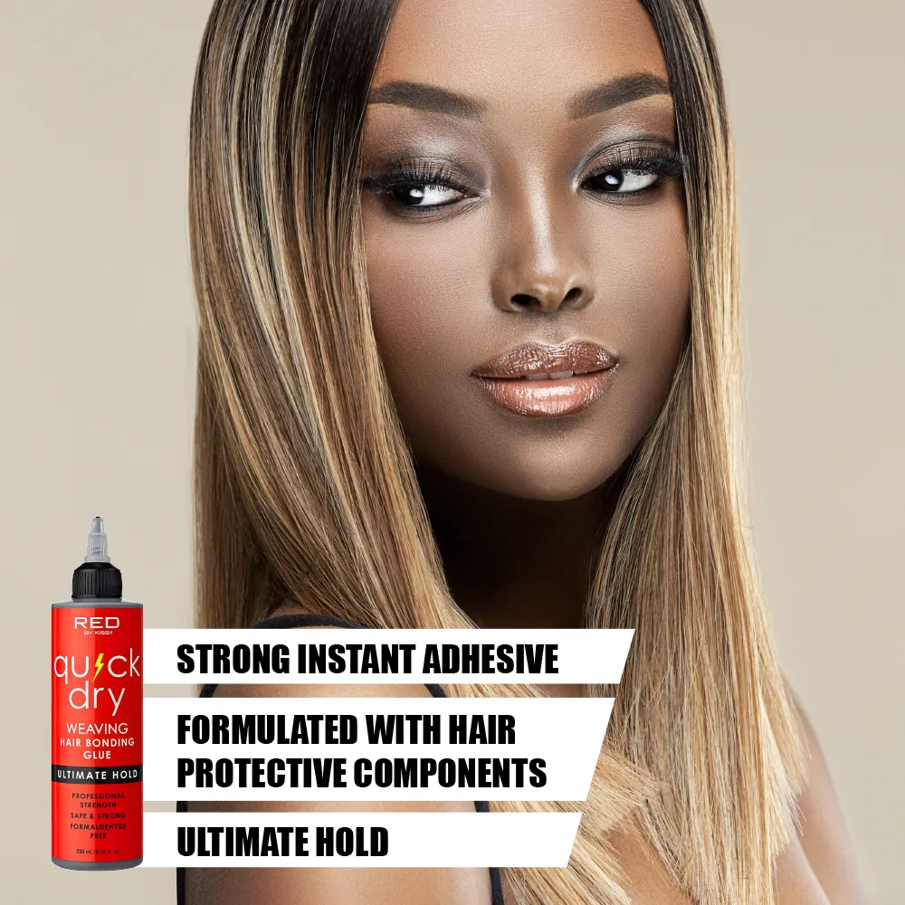 RED by KISS Ultimate Hold Quick Dry Hair Bonding Weave Glue - Image 27