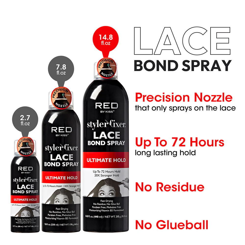 RED by KISS Ultimate Lace Spray - Image 3