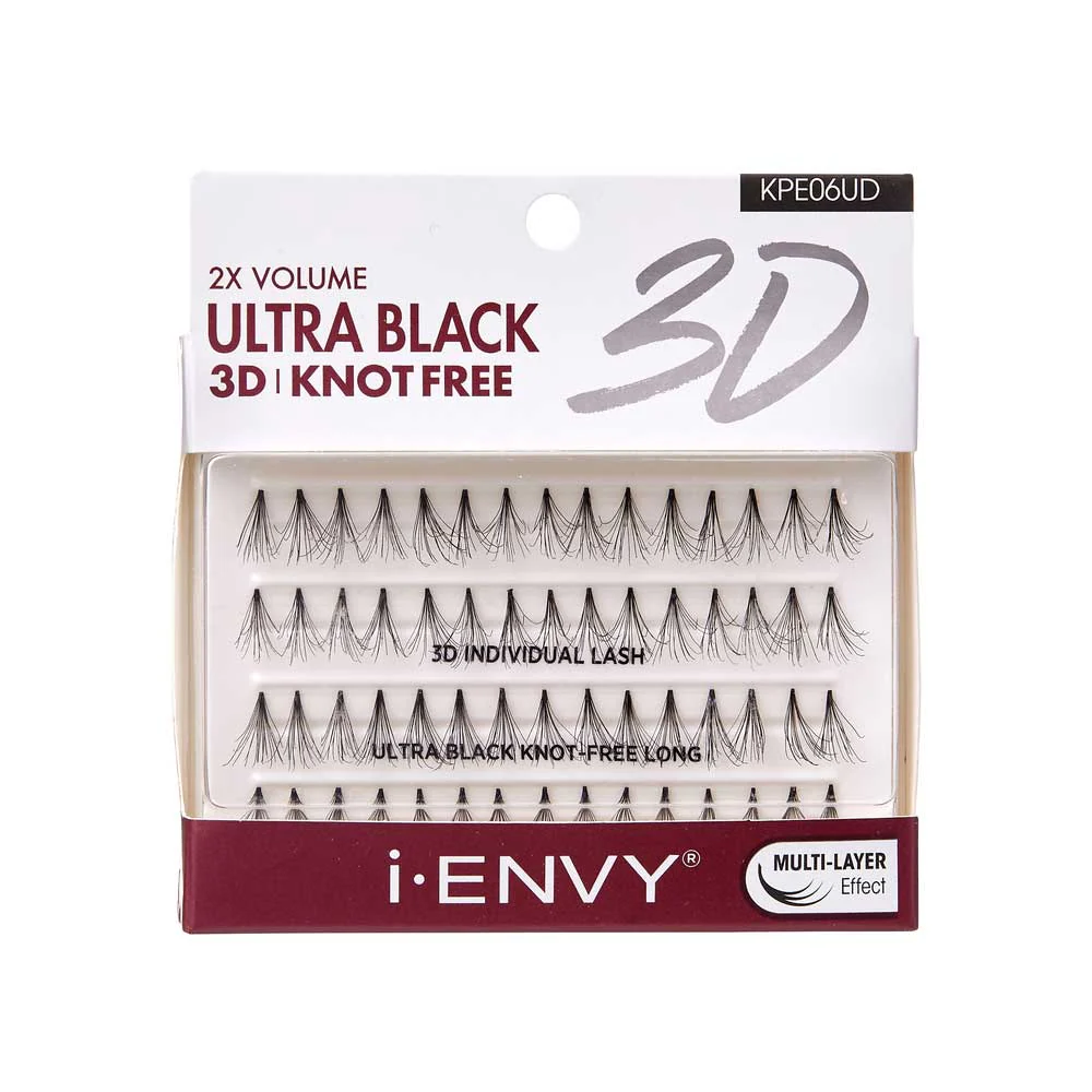 I-ENVY Ultra Black 3D Knot Free Individual Lash (70pcs) - Image 12