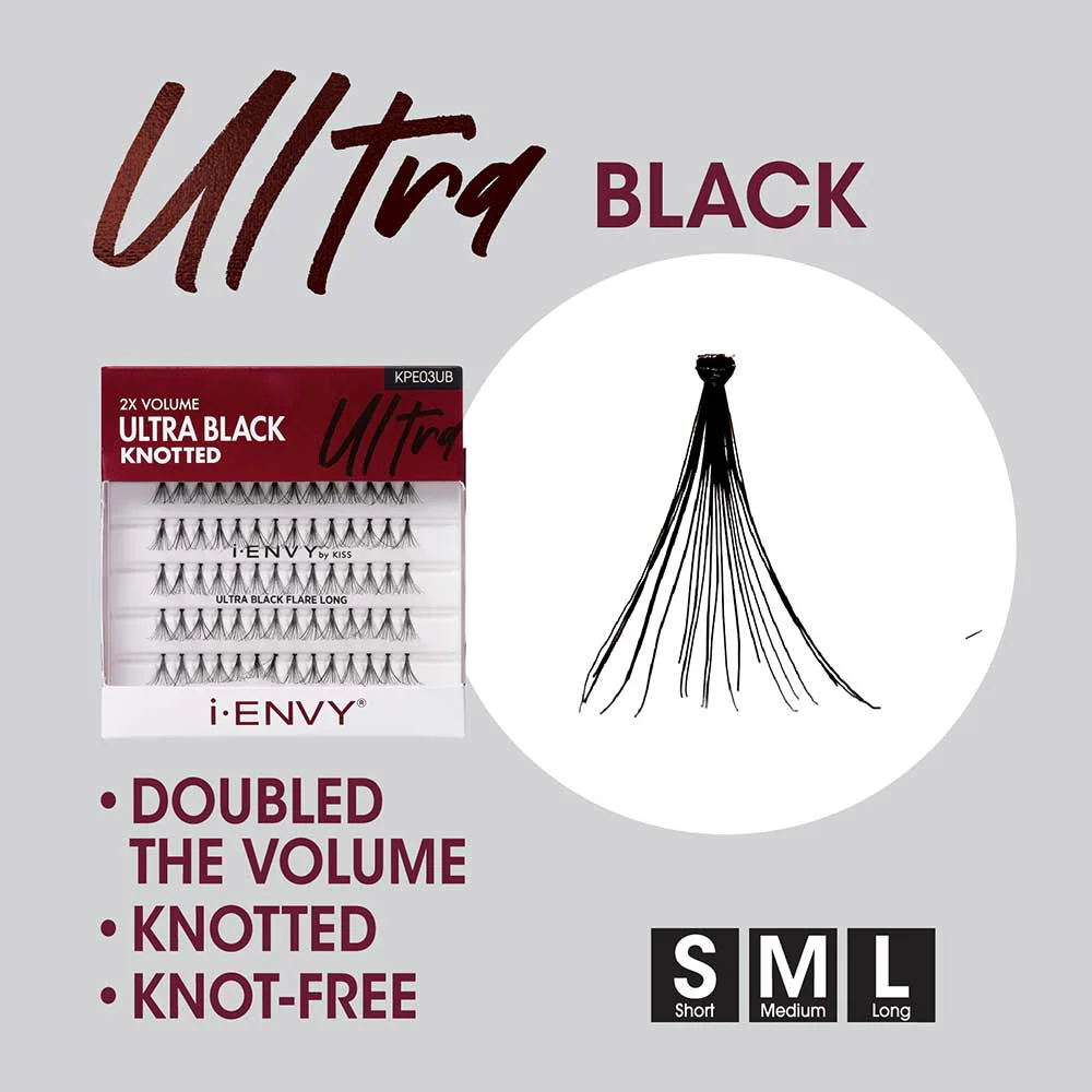 I-ENVY Ultra Black Knot Free Individual Lash (70pcs) - Image 7