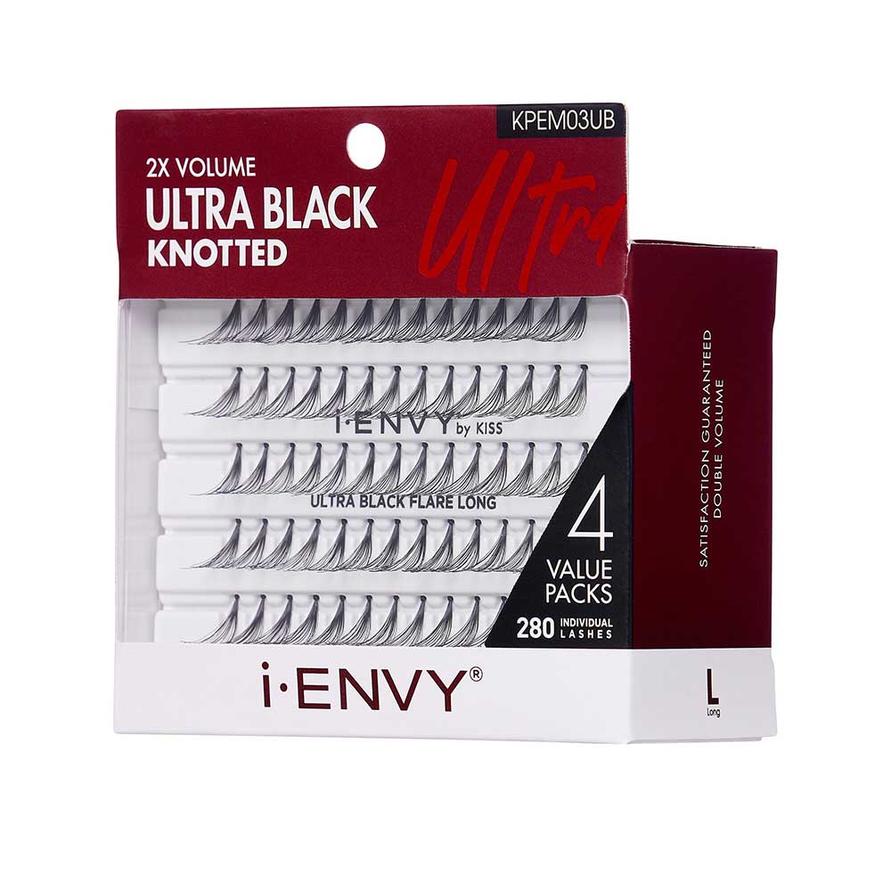 I-ENVY Ultra Black Knotted Individual Lash Multi Pack (280pcs) - Image 6