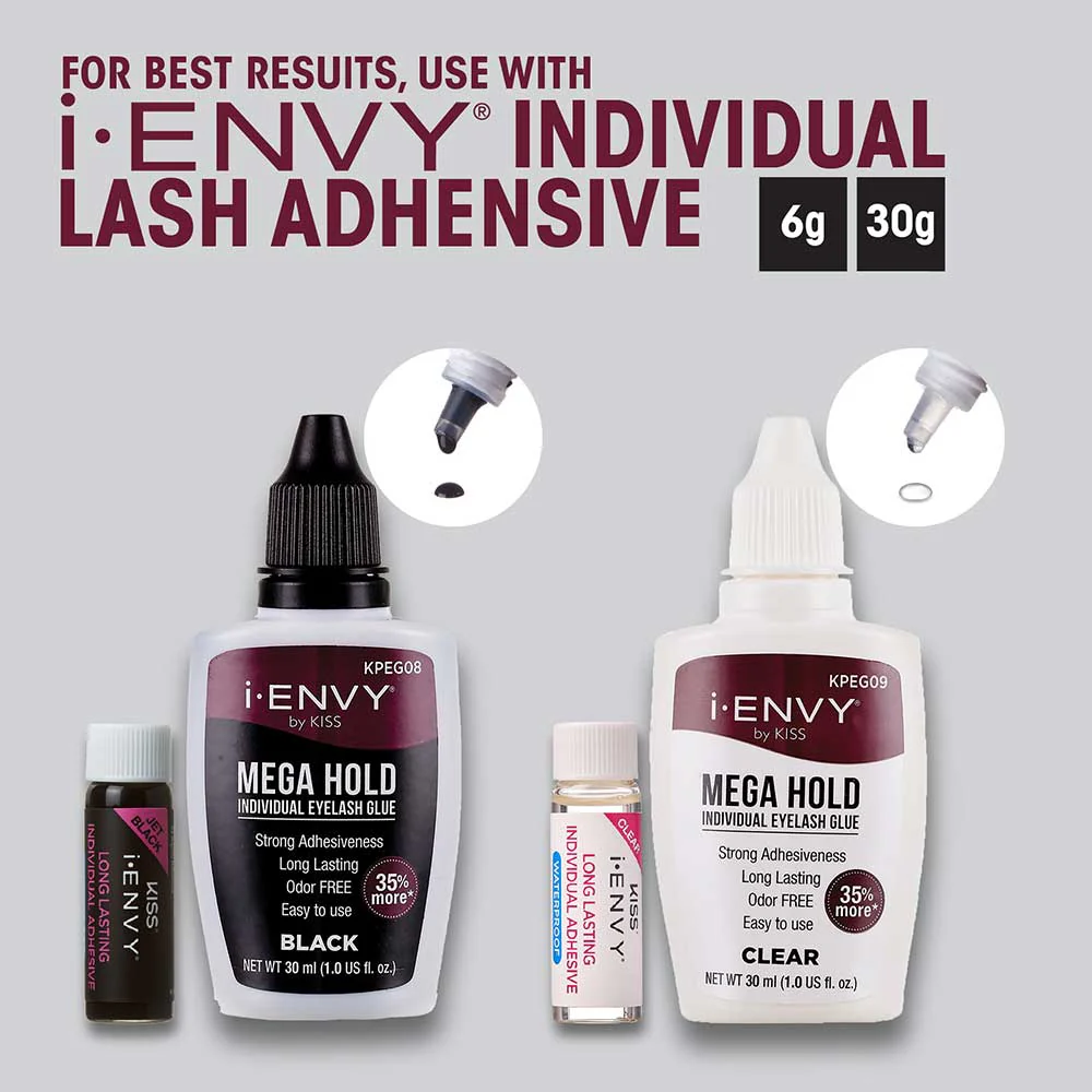 I-ENVY Ultra Black Knotted Individual Lash Multi Pack (280pcs) - Image 9