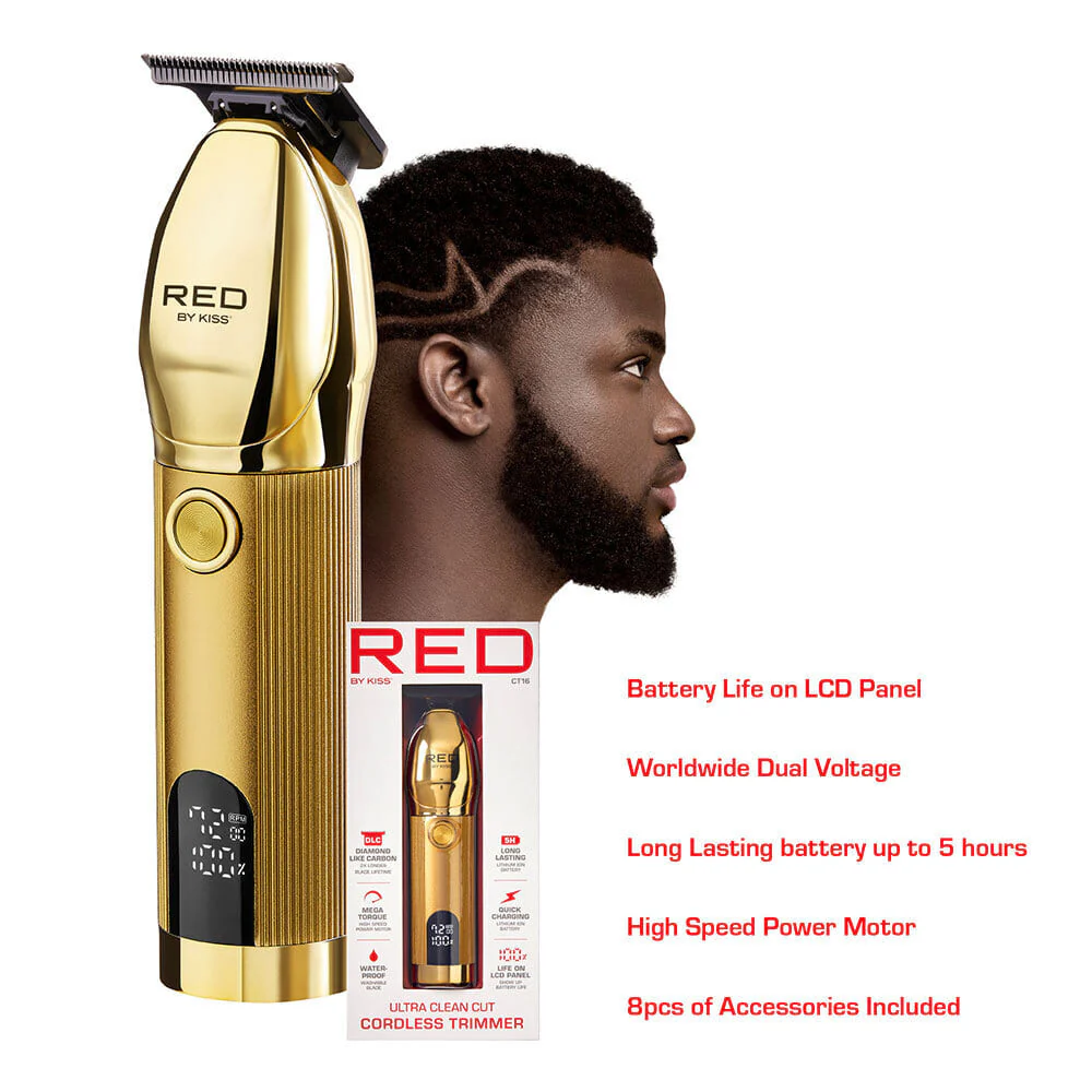RED by KISS Ultra Clean Cut Cordless Trimmer - Image 6