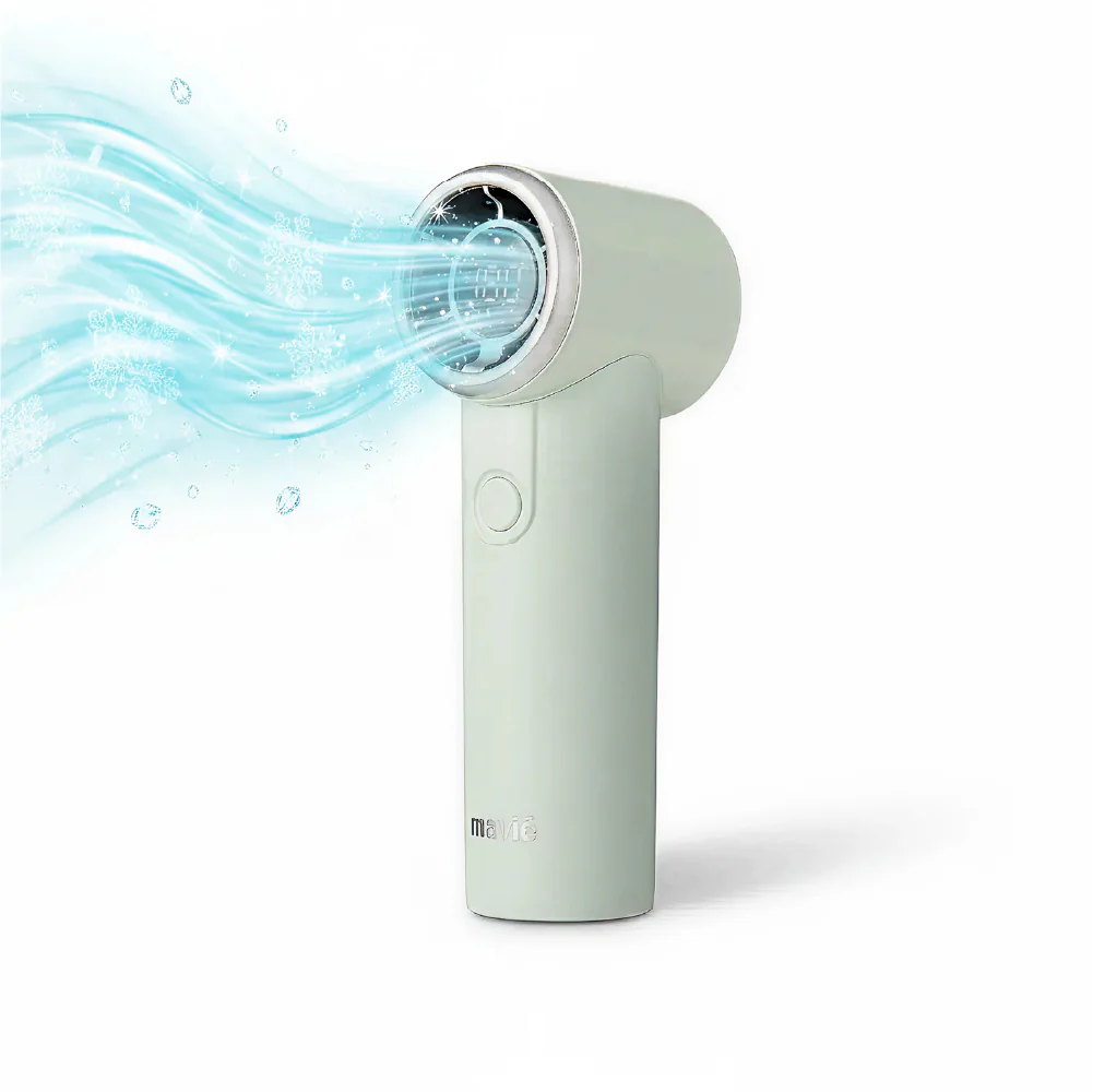 MAVIÉ Ultra Mini Portable Fan, Powerful Pocket-Sized Handheld Fan, Rechargeable Personal Fan with 5 Speeds, LED Display, Long Battery Life for Travel & Makeup - Image 11