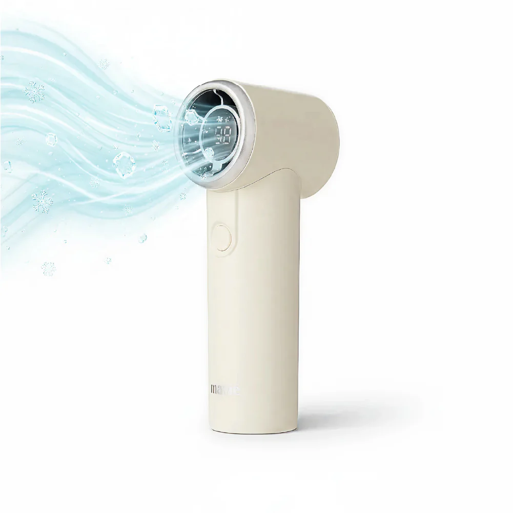 MAVIÉ Ultra Mini Portable Fan, Powerful Pocket-Sized Handheld Fan, Rechargeable Personal Fan with 5 Speeds, LED Display, Long Battery Life for Travel & Makeup - Image 13