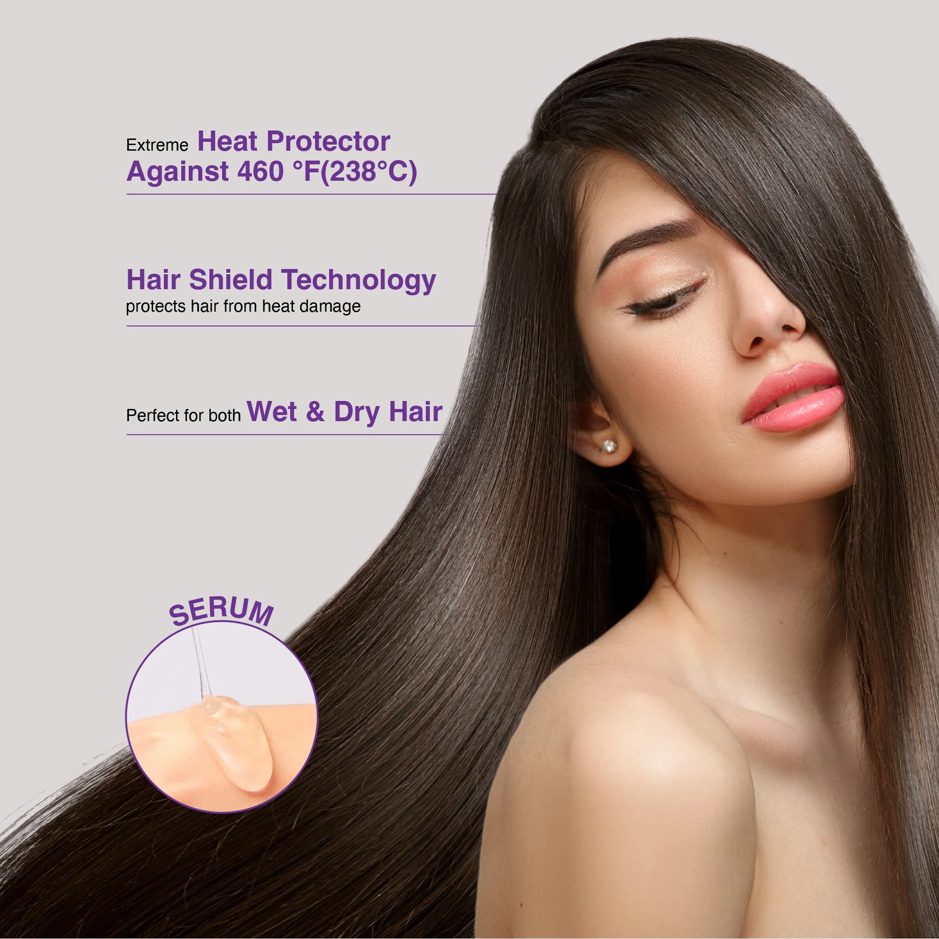RED by KISS Ultra Shine Heat Protector Oil Serum - Image 10