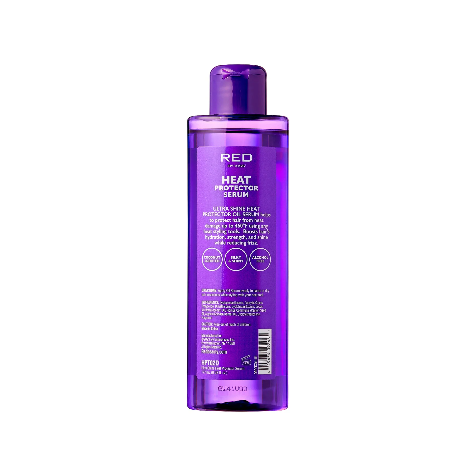 RED by KISS Ultra Shine Heat Protector Oil Serum - Image 13