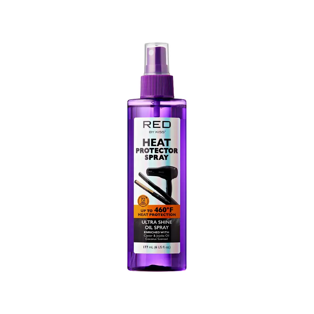 RED by KISS Ultra Shine Heat Protector Oil Spray - Image 7