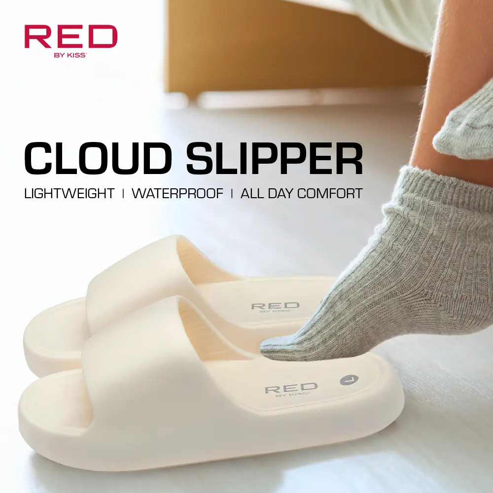 RED by KISS Ultra-Soft Cloud Slippers Cushioned Support & Waterproof for Everyday Wear - Image 141