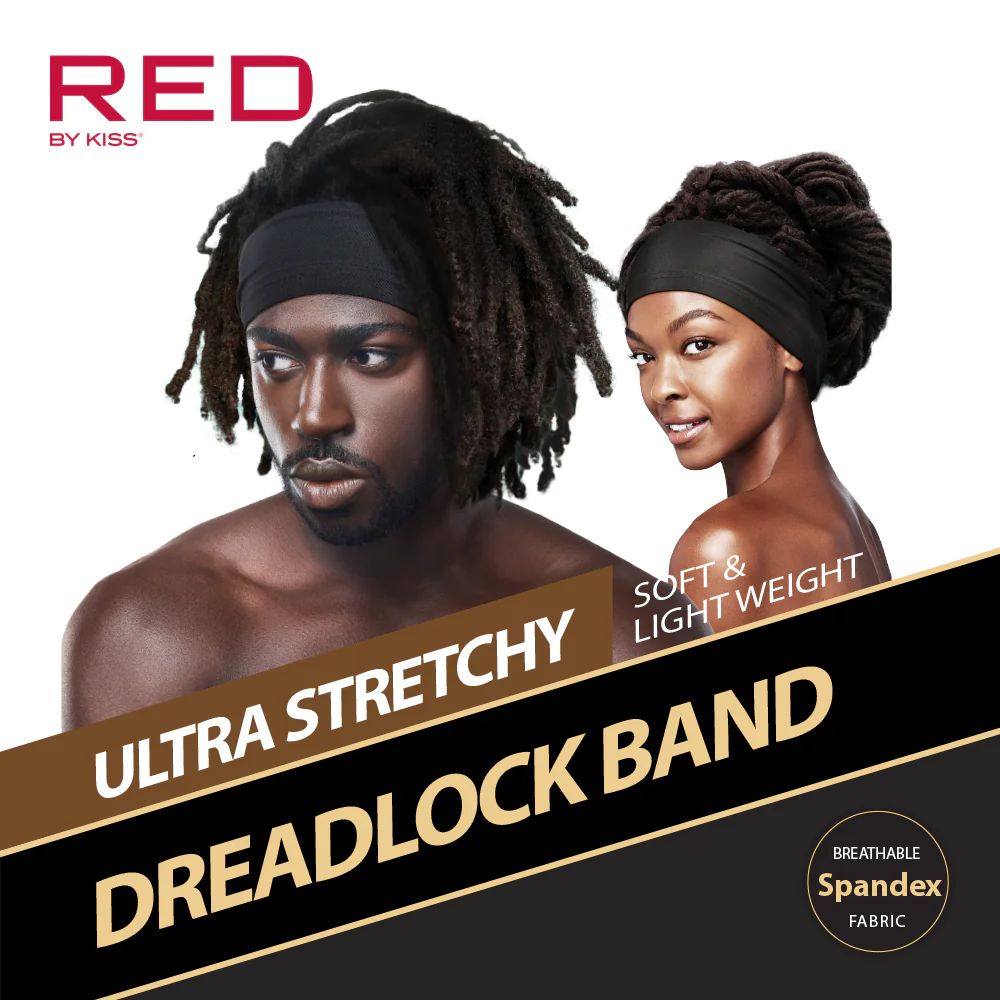 RED by KISS Ultra Stretchy Dreadlock Band - Image 2