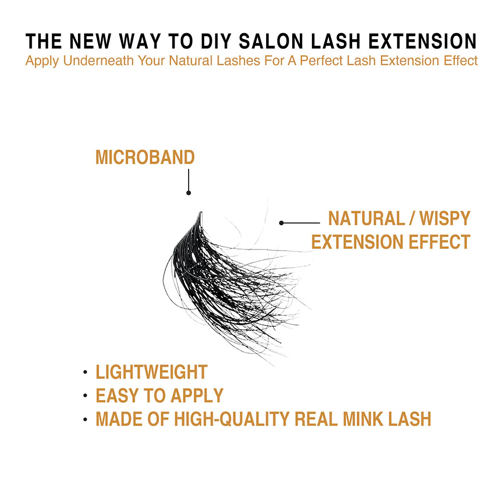VLuxe By i•ENVY VLuxe Extended Mink Cluster Lash & Mink Bond & Seal Bundle (15% off) - Image 10