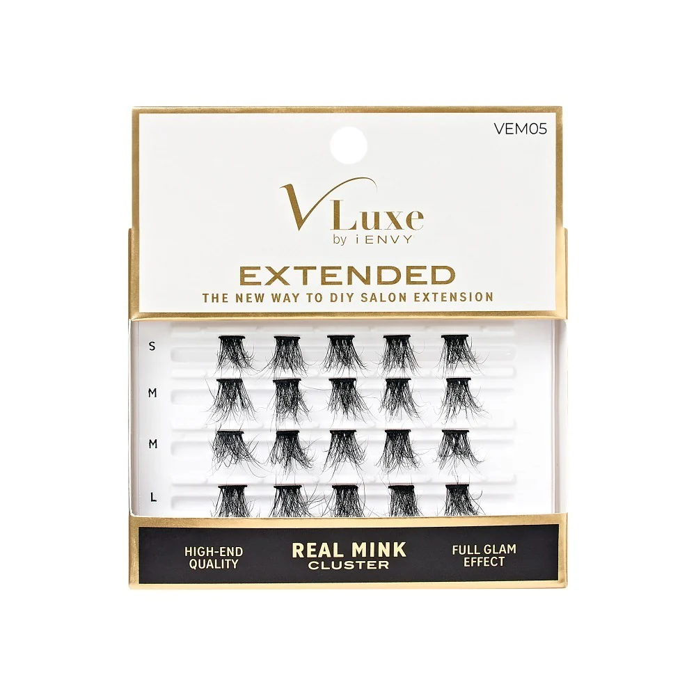 VLuxe By i•ENVY VLuxe Extended Mink Cluster Lash & Mink Bond & Seal Bundle (15% off) - Image 6