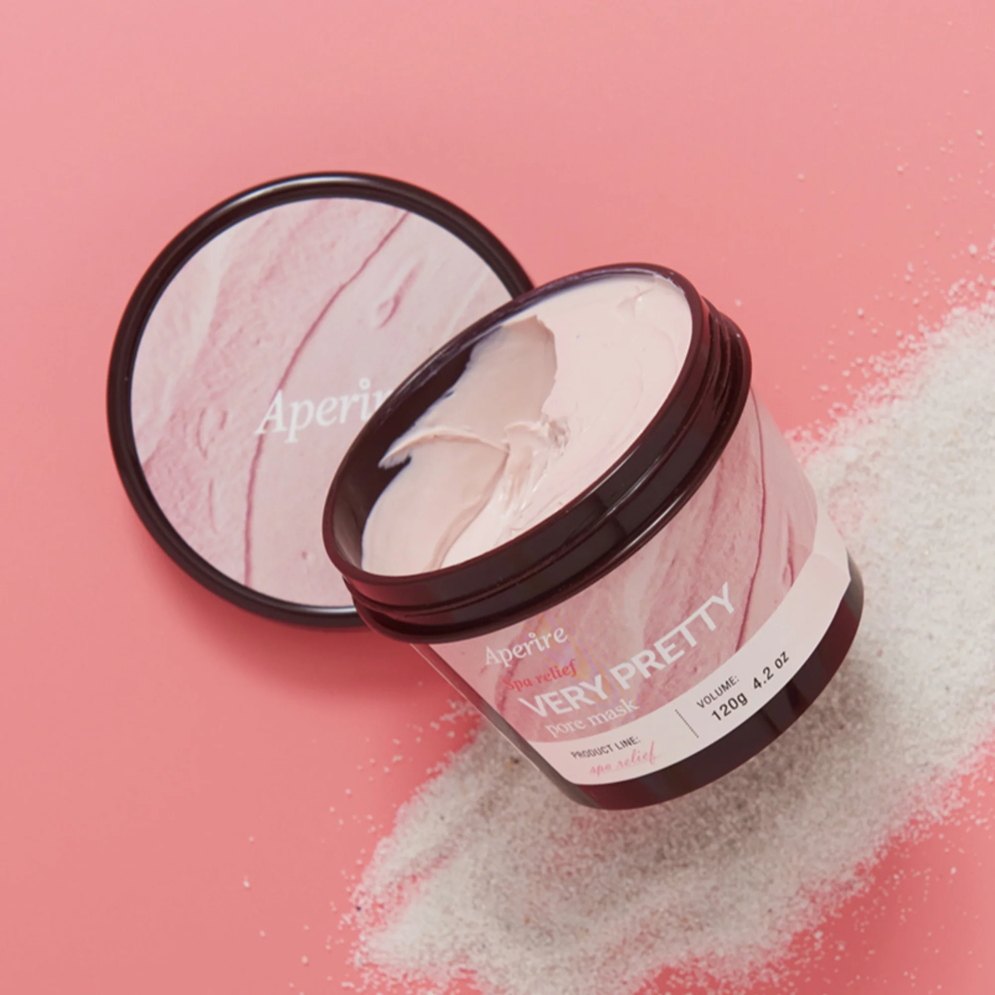 Aperire Very Pretty Pore Mask – Pore Tightening Pink Clay Mask with Calamine & Centella for Blackheads - Image 15