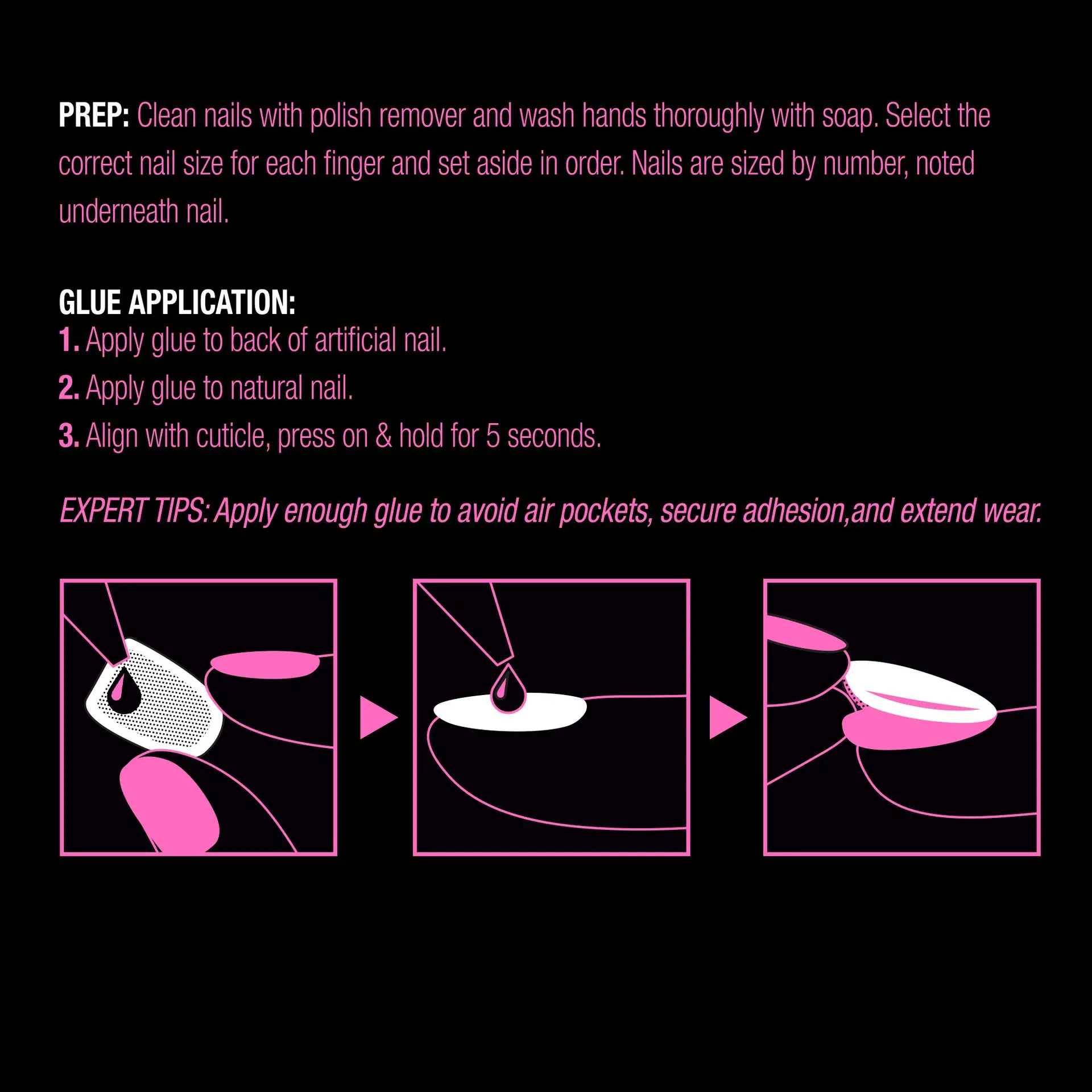 KISS Voguish Glow In The Dark Halloween Glue-On Nails - Image 4