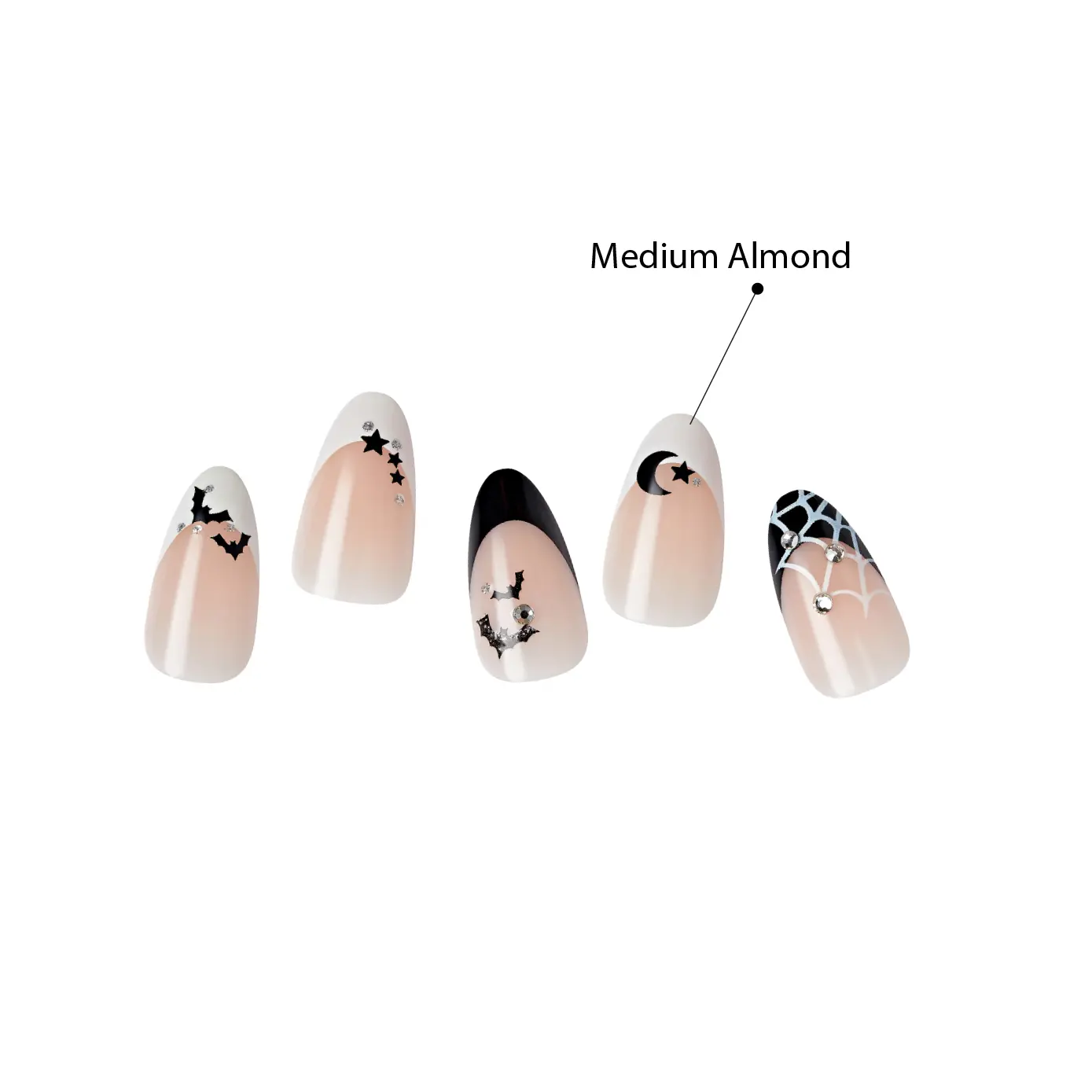 KISS Voguish Glow In The Dark Halloween Glue-On Nails - Image 6