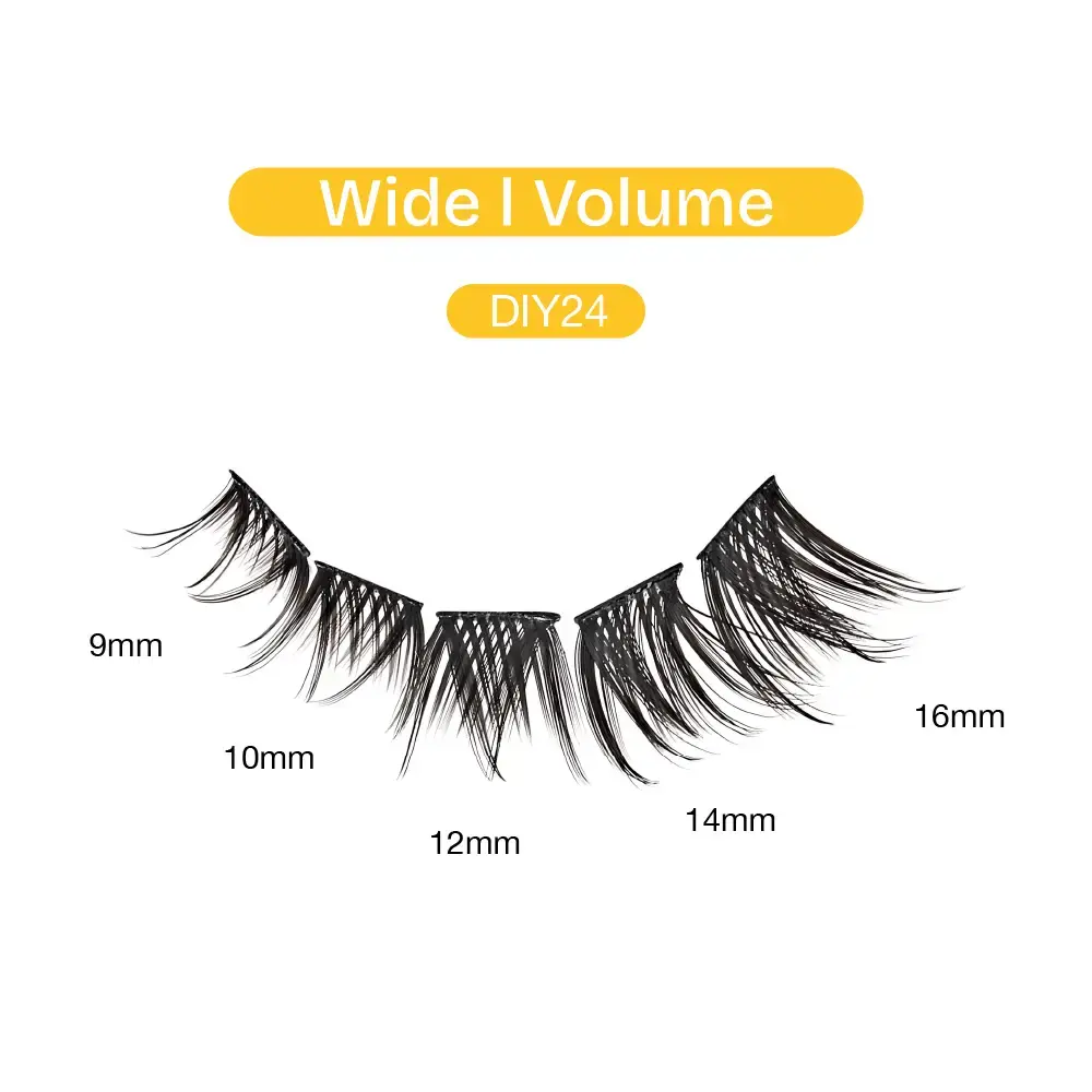 Broadway Volume DIY Cluster Lashes - Full, Fluffy Lash Extensions (56-112pcs) - Image 108
