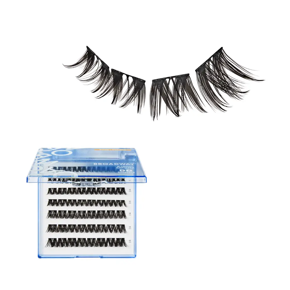 Broadway Volume DIY Cluster Lashes - Full, Fluffy Lash Extensions (56-112pcs) - Image 114