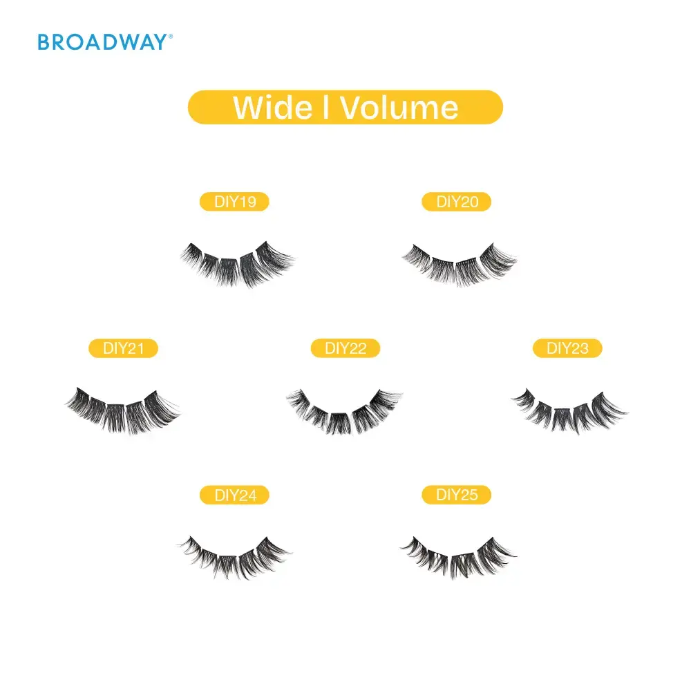 Broadway Volume DIY Cluster Lashes - Full, Fluffy Lash Extensions (56-112pcs) - Image 118
