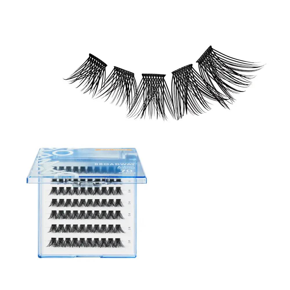 Broadway Volume DIY Cluster Lashes - Full, Fluffy Lash Extensions (56-112pcs) - Image 25
