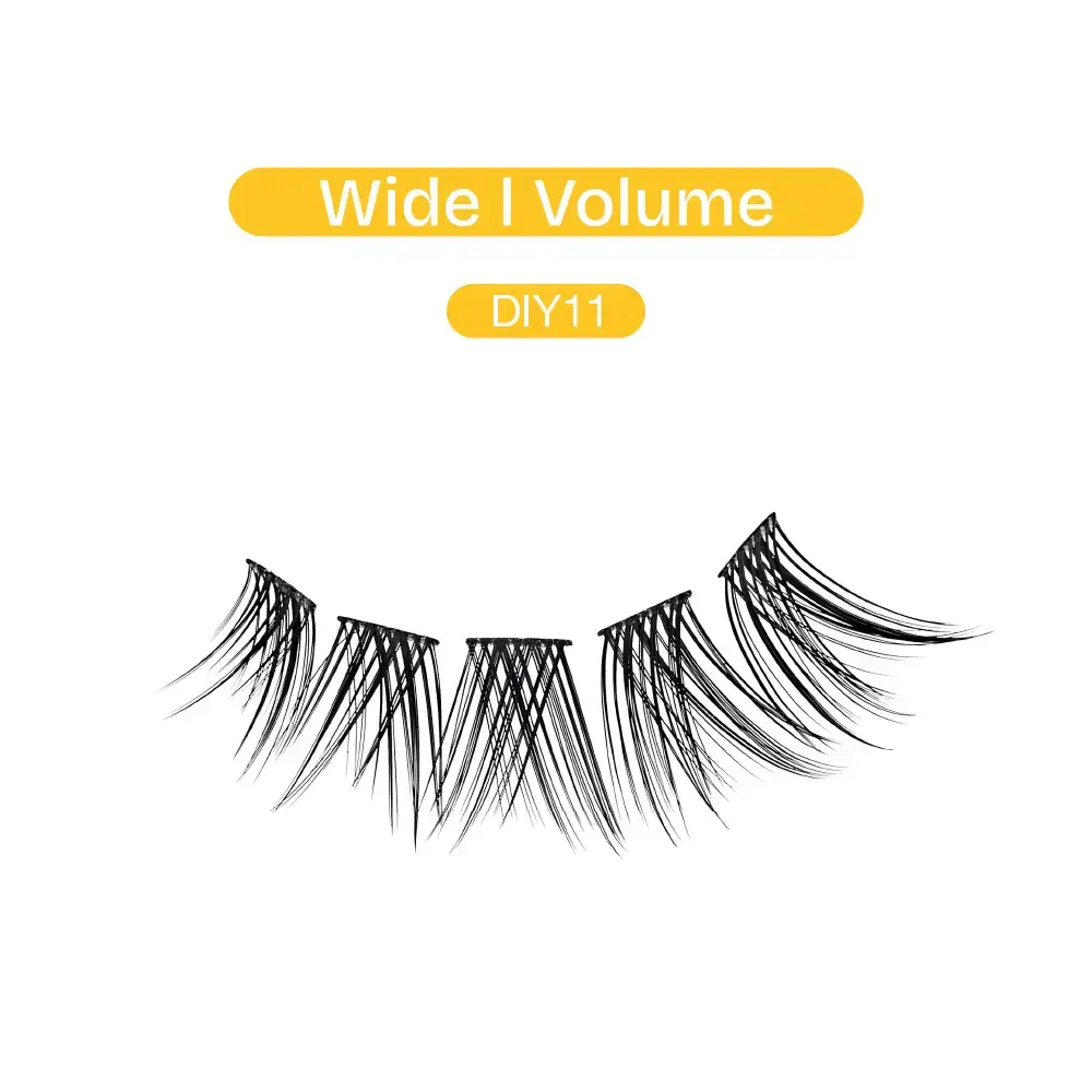 Broadway Volume DIY Cluster Lashes - Full, Fluffy Lash Extensions (56-112pcs) - Image 3