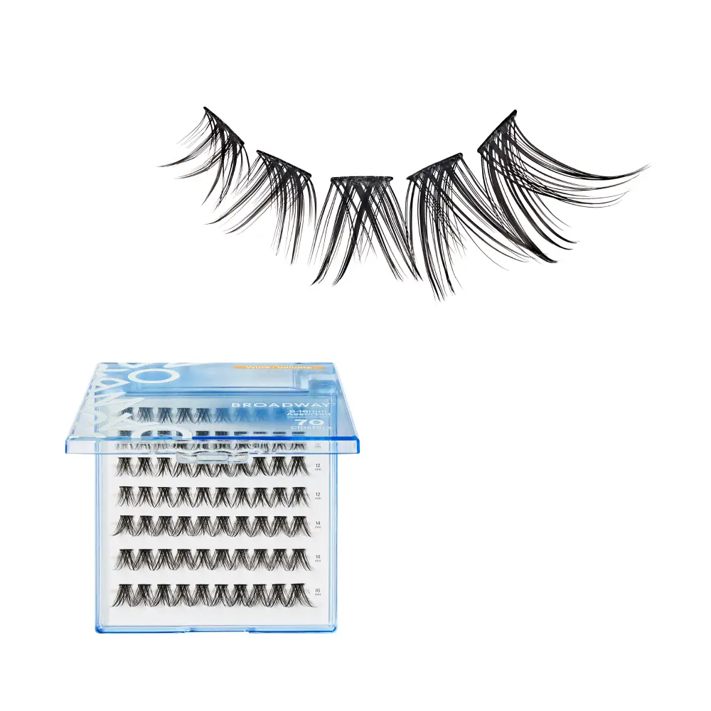 Broadway Volume DIY Cluster Lashes - Full, Fluffy Lash Extensions (56-112pcs) - Image 57