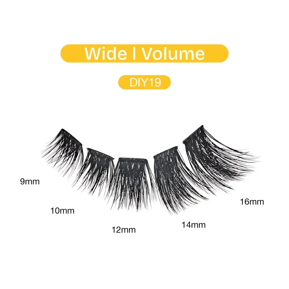 Broadway Volume DIY Cluster Lashes - Full, Fluffy Lash Extensions (56-112pcs) - Image 67