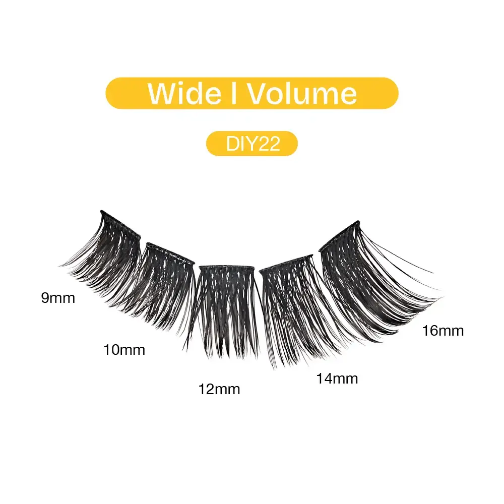Broadway Volume DIY Cluster Lashes - Full, Fluffy Lash Extensions (56-112pcs) - Image 92
