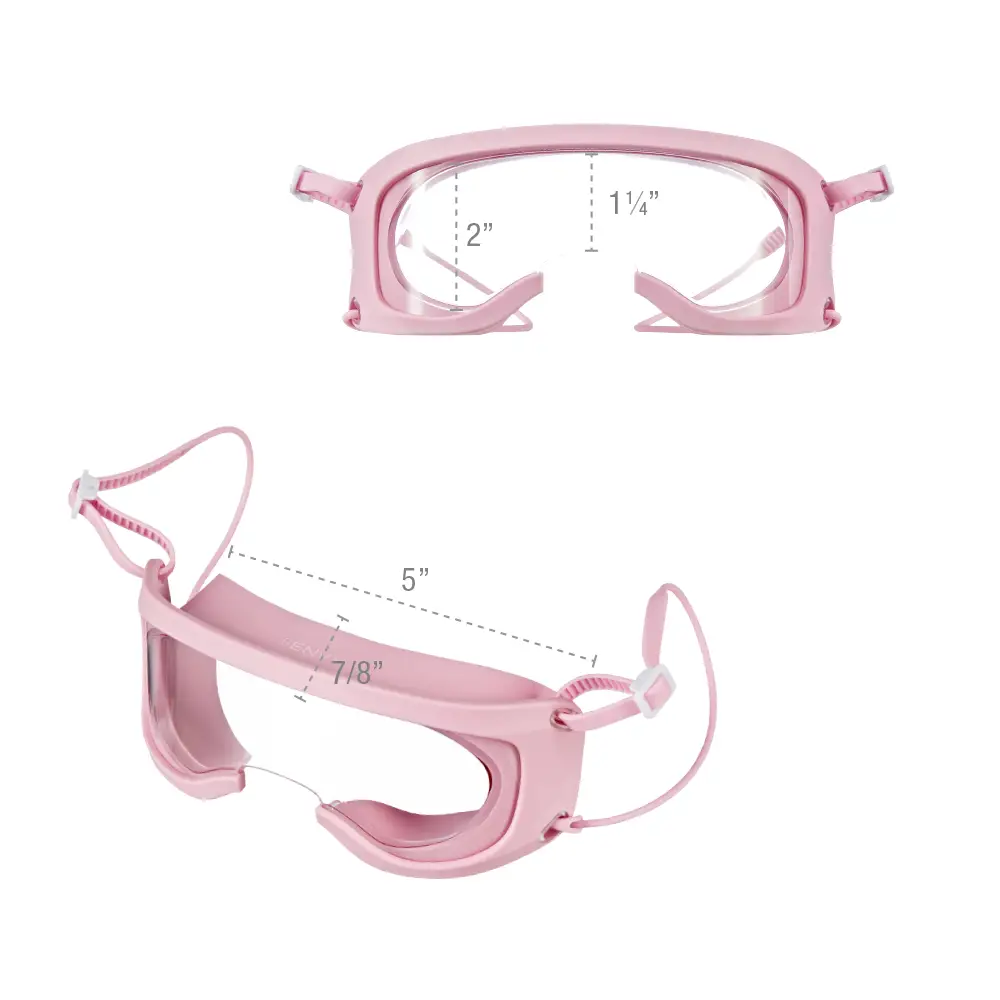 I-ENVY Waterproof Lash Goggles with Ear Straps – Shower Protection - Image 11