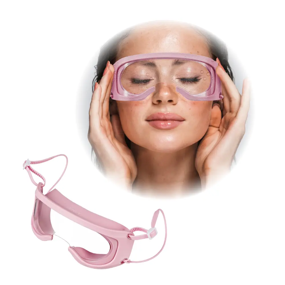 I-ENVY Waterproof Lash Goggles with Ear Straps – Shower Protection - Image 3