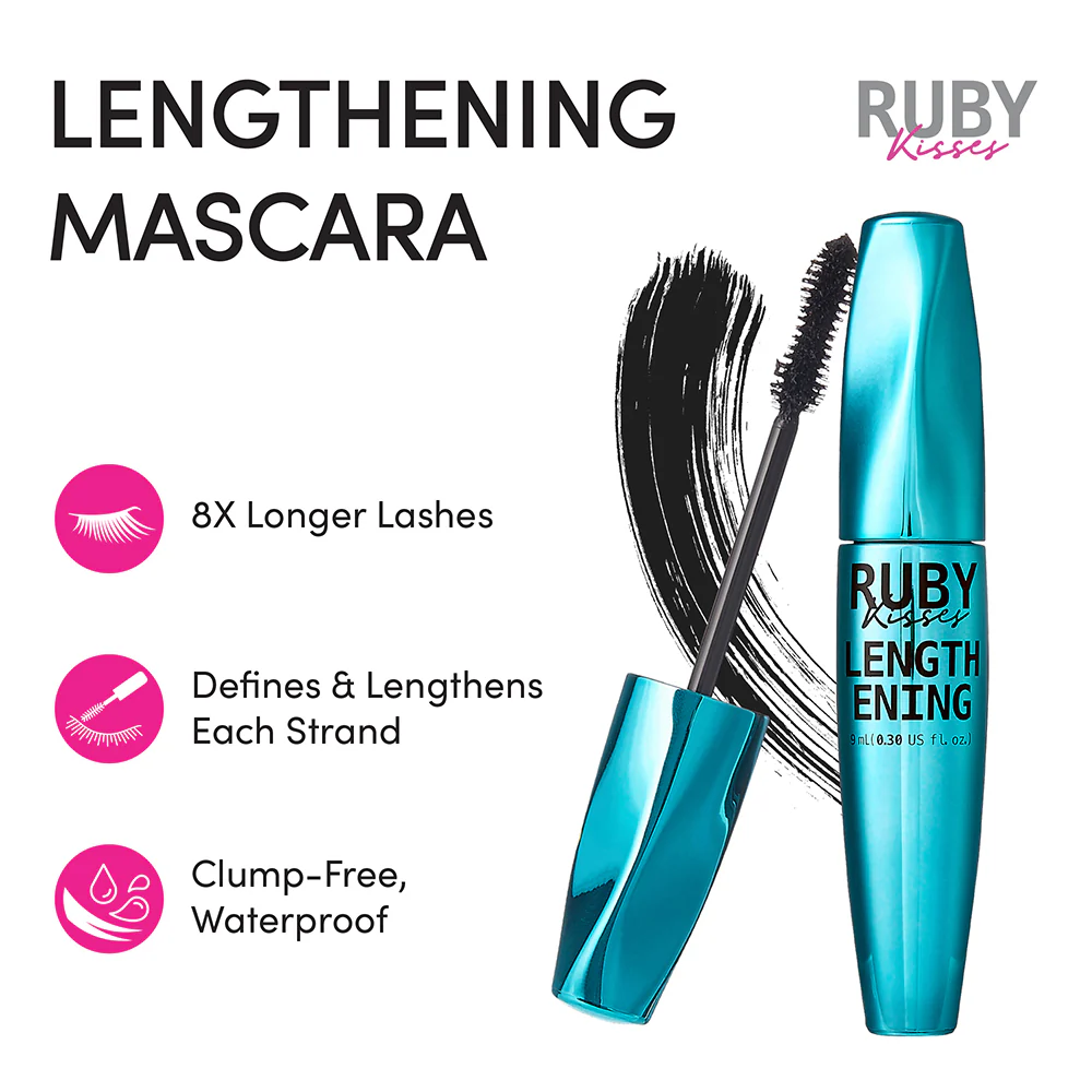 Ruby Kisses Waterproof Lengthening Mascara - Image 5