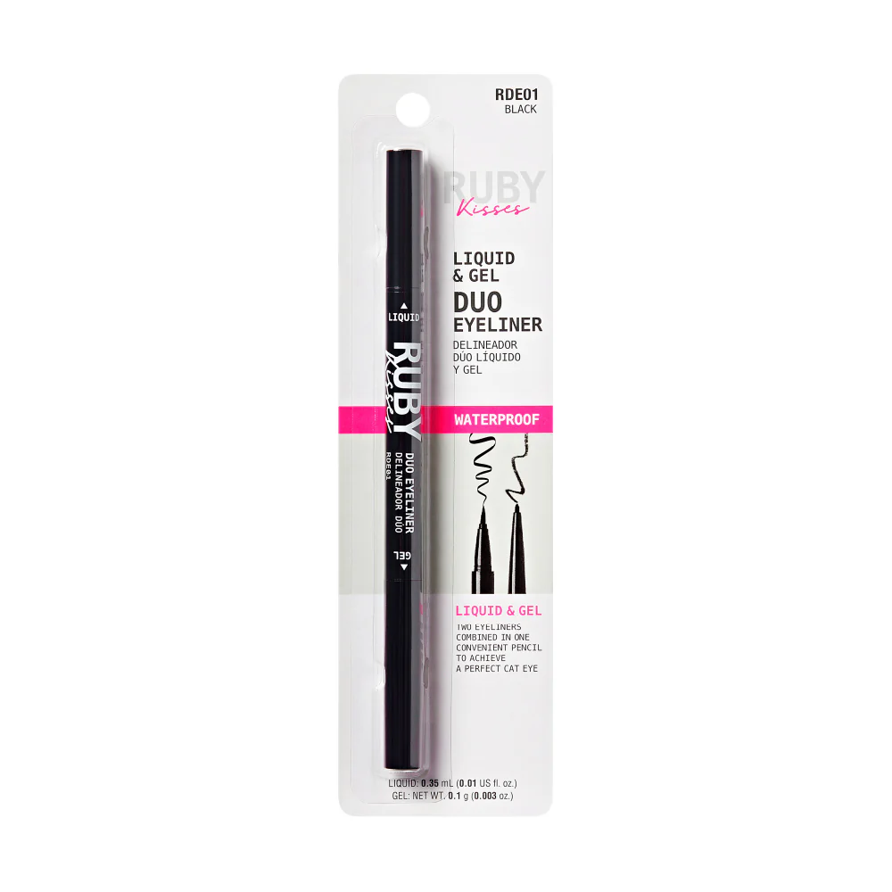 Ruby Kisses Waterproof Liquid & Gel Duo Eyeliner - Image 3