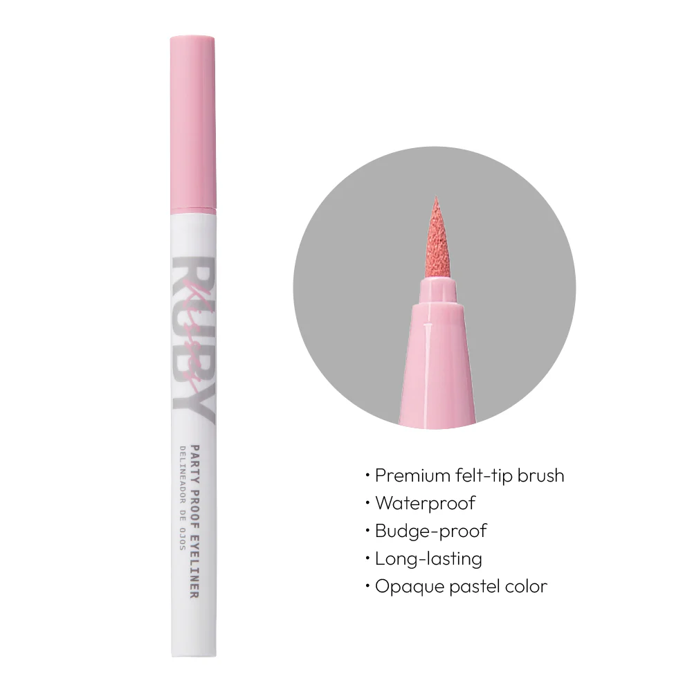 Ruby Kisses Waterproof & Long-Lasting Party Proof Eyeliner - Image 15
