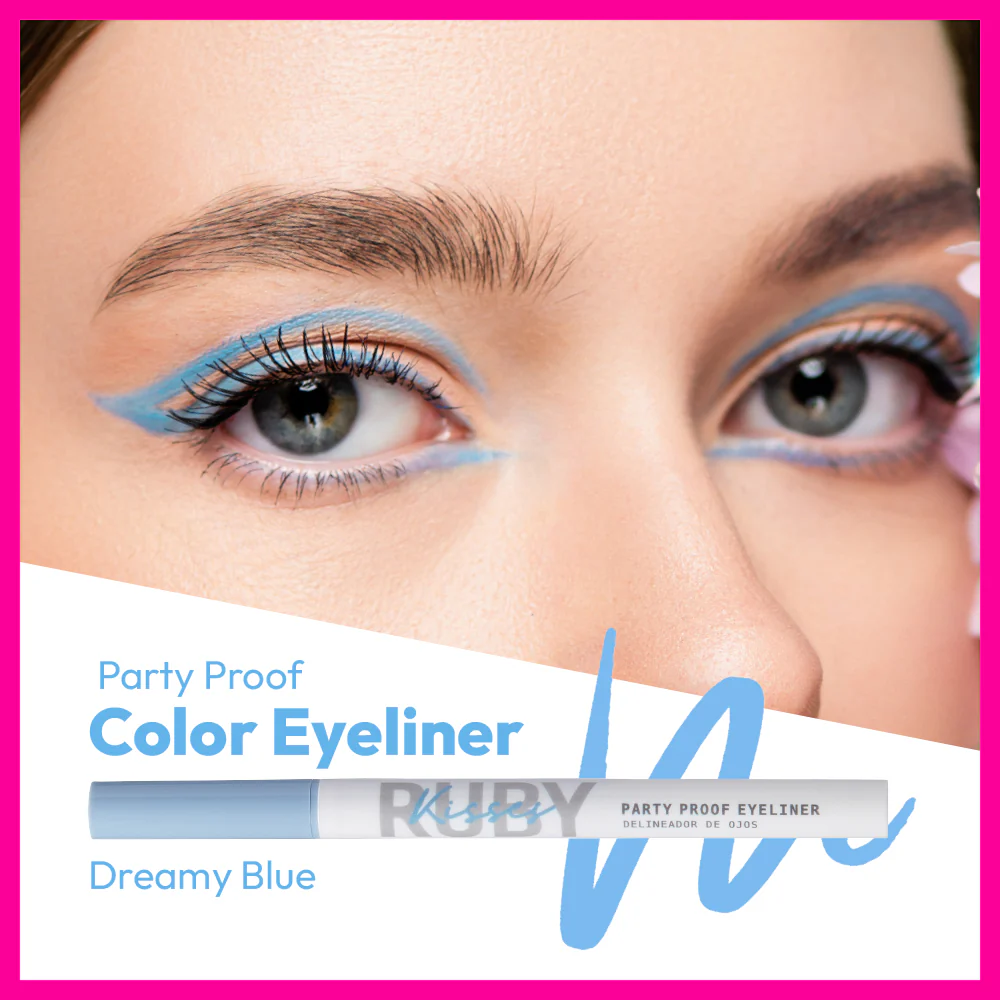 Ruby Kisses Waterproof & Long-Lasting Party Proof Eyeliner - Image 16