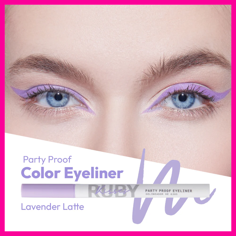 Ruby Kisses Waterproof & Long-Lasting Party Proof Eyeliner - Image 17