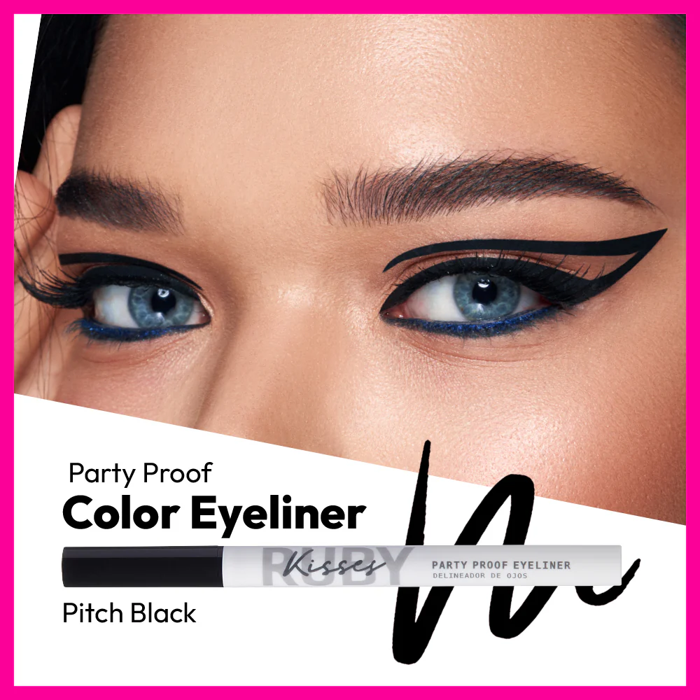 Ruby Kisses Waterproof & Long-Lasting Party Proof Eyeliner - Image 18