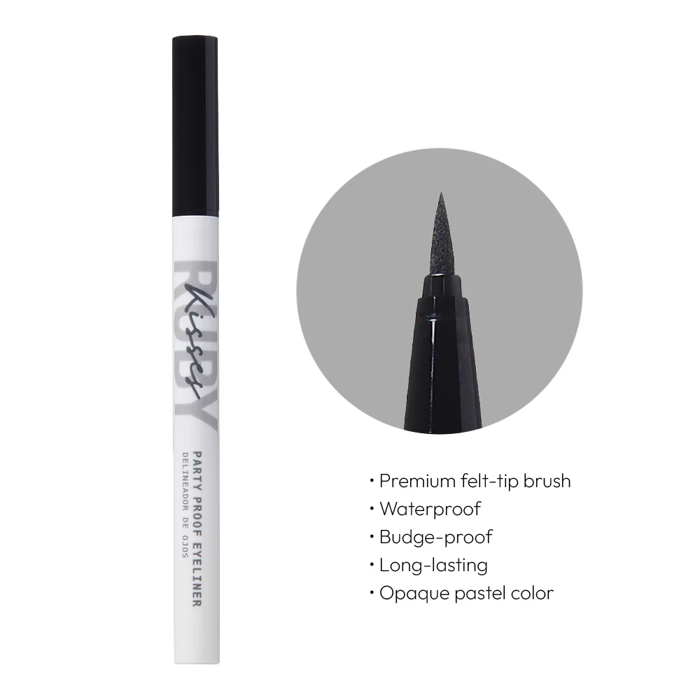 Ruby Kisses Waterproof & Long-Lasting Party Proof Eyeliner - Image 24