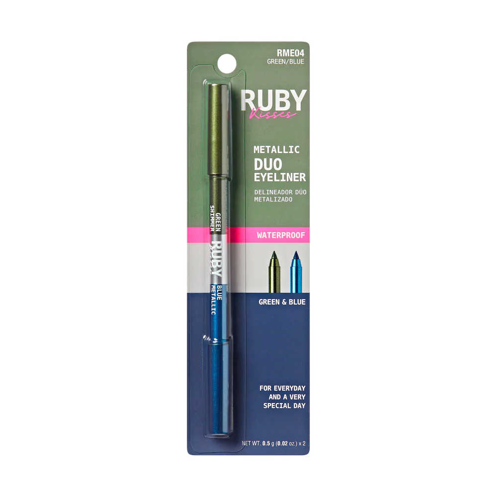 Ruby Kisses Waterproof Matte & Metallic Duo Eyeliner - Image 12