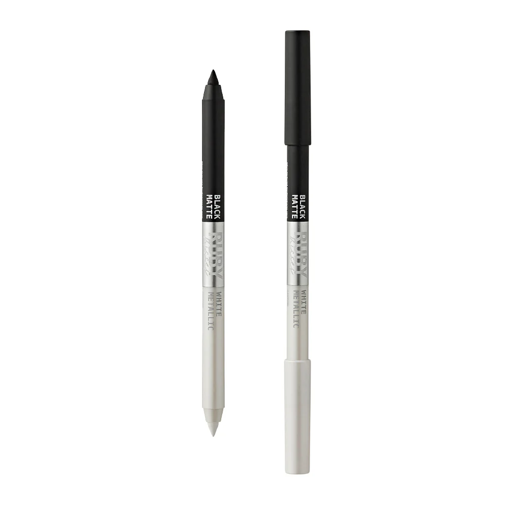 Ruby Kisses Waterproof Matte & Metallic Duo Eyeliner - Image 13