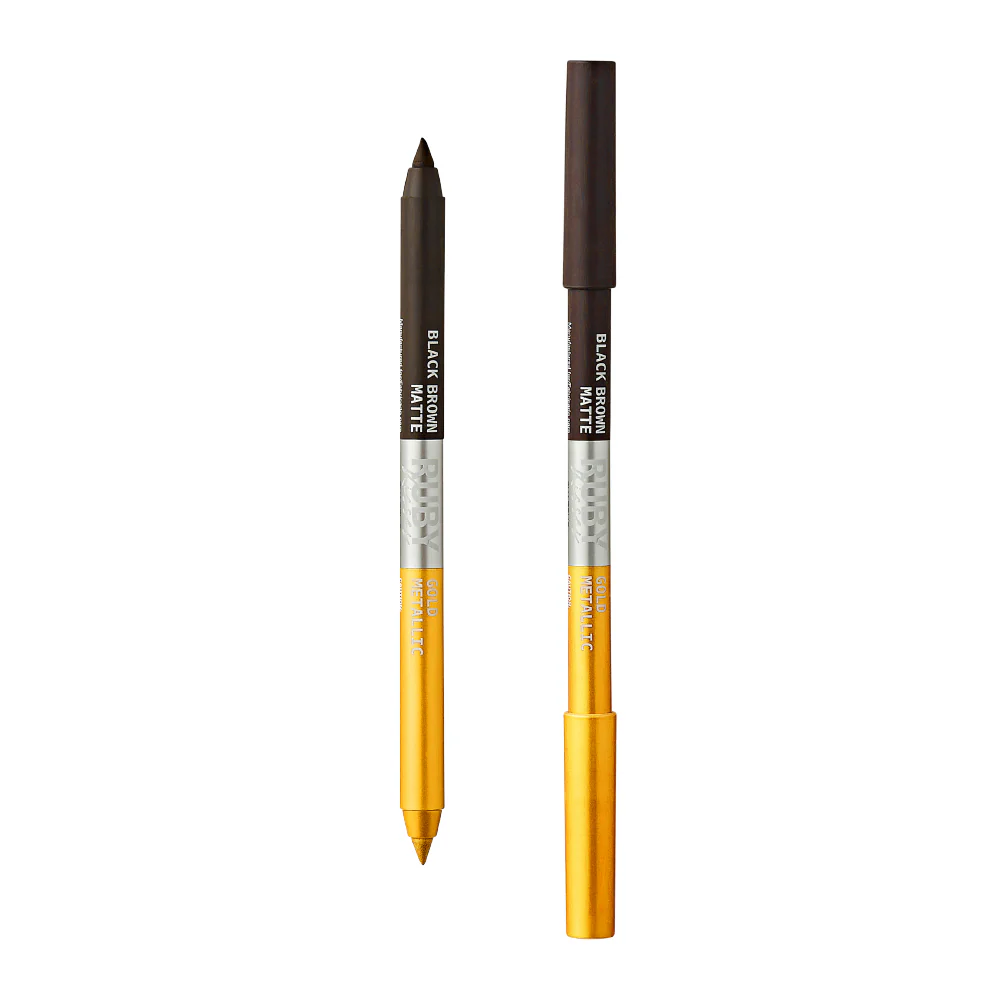 Ruby Kisses Waterproof Matte & Metallic Duo Eyeliner - Image 14