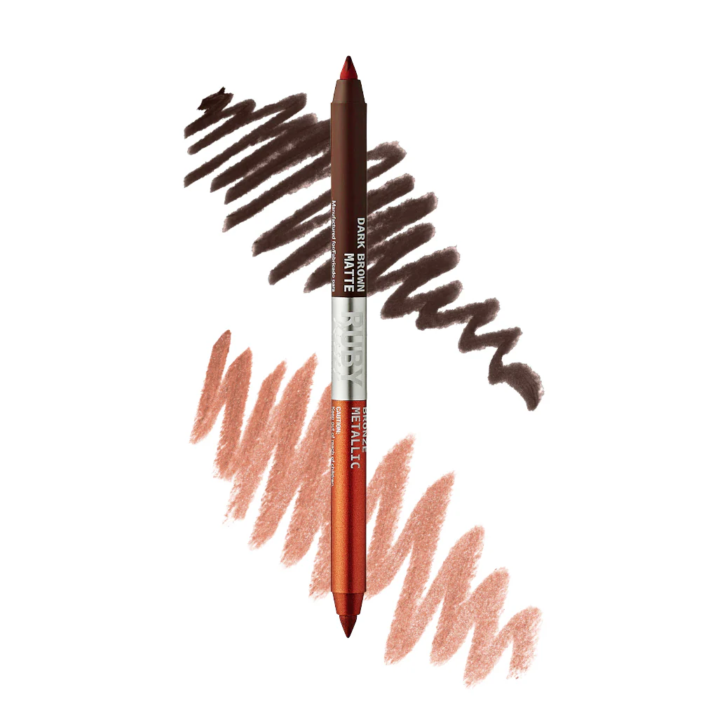 Ruby Kisses Waterproof Matte & Metallic Duo Eyeliner - Image 3