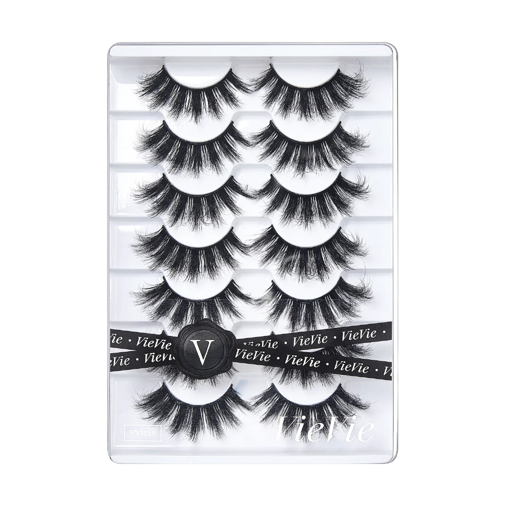 Vie Vie Wispy Faux Mink False Strip Lashes – 7 Pairs - Image 103