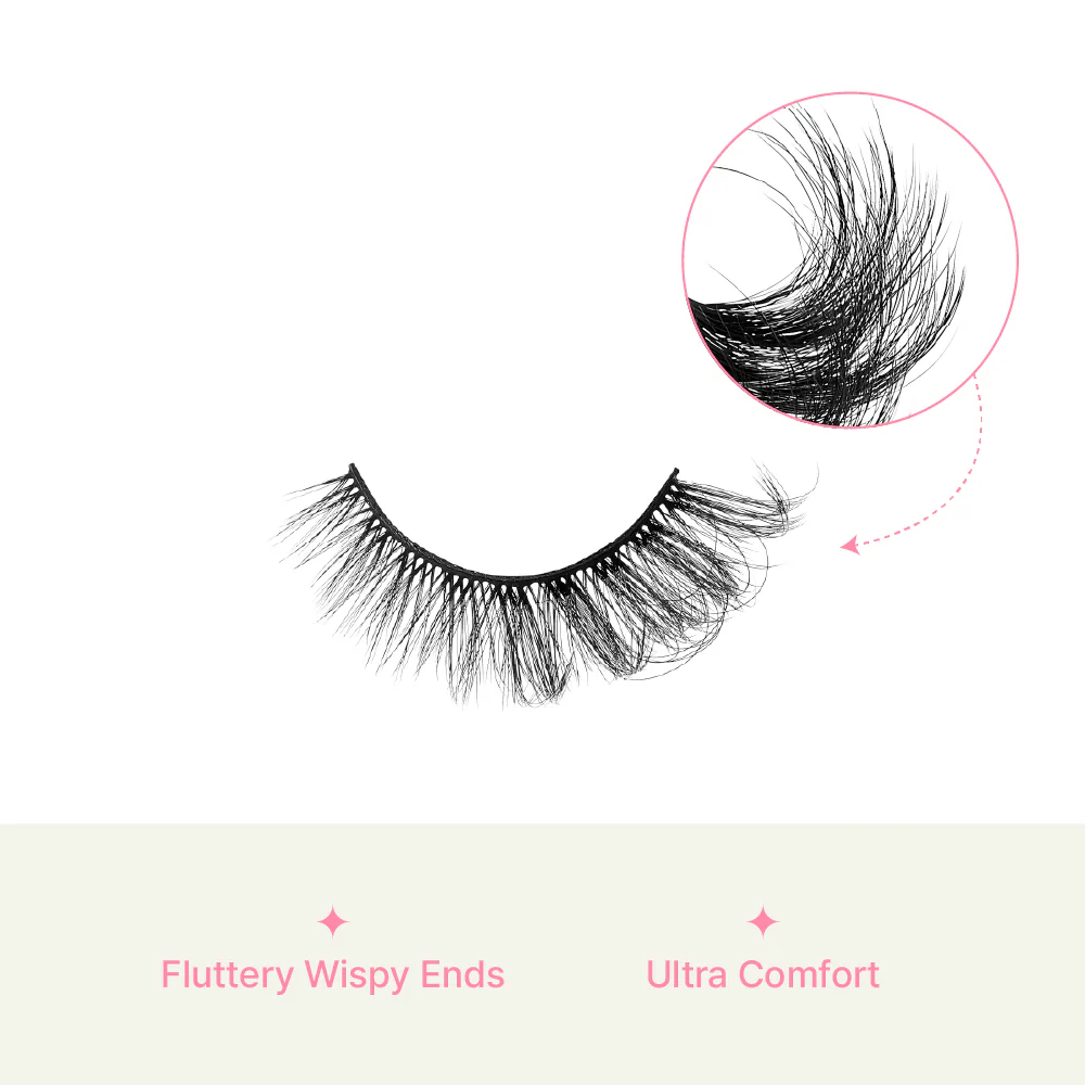 Vie Vie Wispy Faux Mink False Strip Lashes – 7 Pairs - Image 106