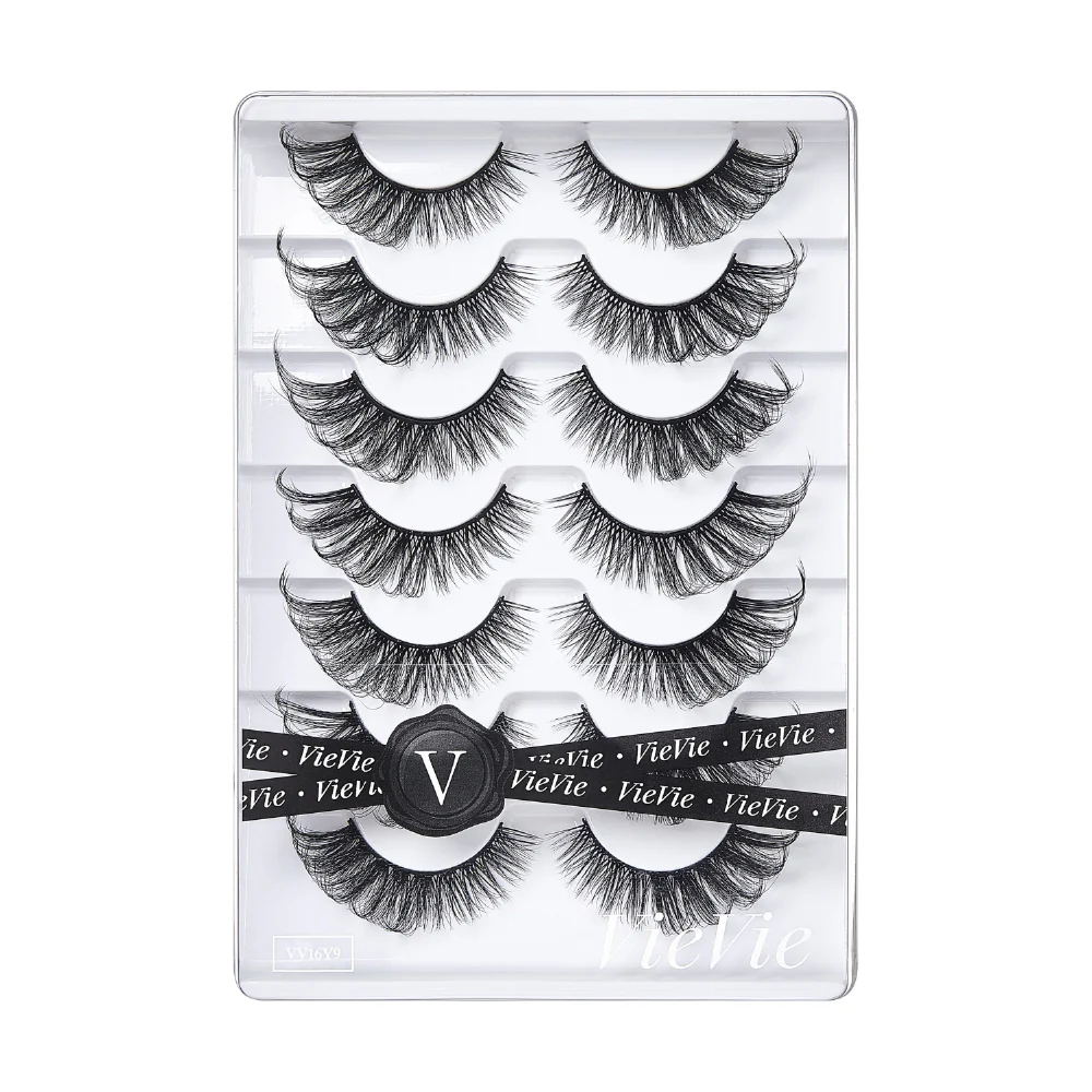 Vie Vie Wispy Faux Mink False Strip Lashes – 7 Pairs - Image 110