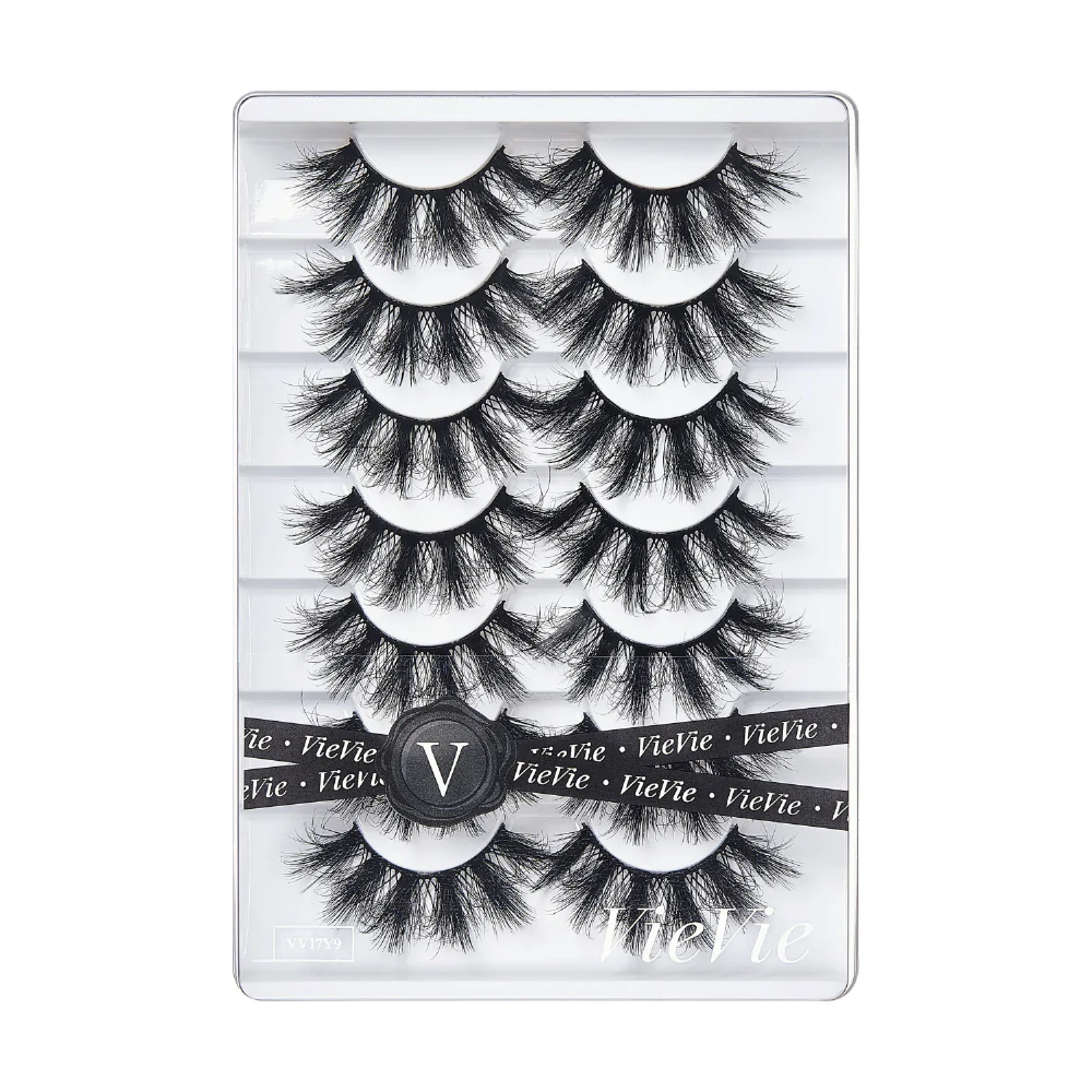 Vie Vie Wispy Faux Mink False Strip Lashes – 7 Pairs - Image 118