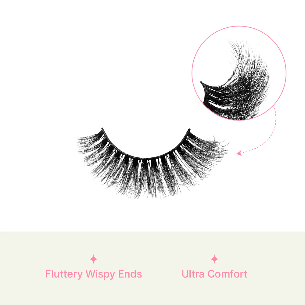 Vie Vie Wispy Faux Mink False Strip Lashes – 7 Pairs - Image 121