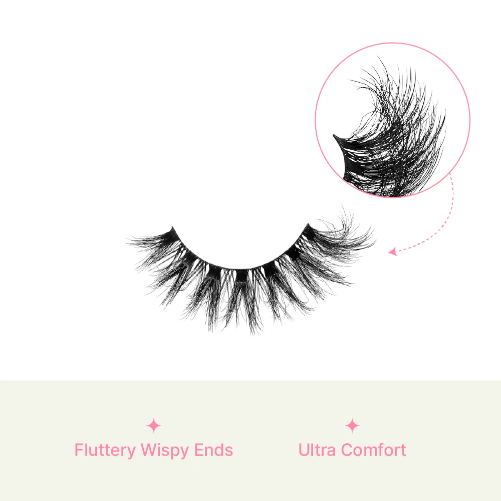 Vie Vie Wispy Faux Mink False Strip Lashes – 7 Pairs - Image 128